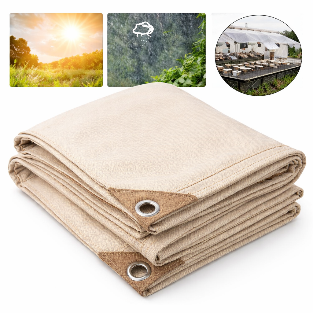 How Large Tarps Simplify Site Management in Commercial Projects