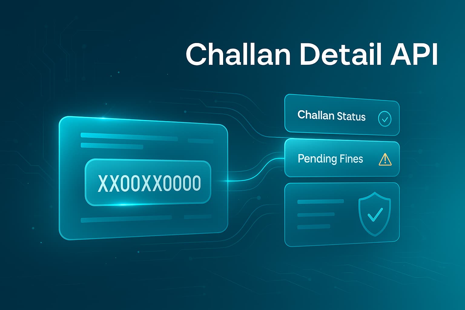 Why Challan Detail API Is Essential for Vehicle Verification in India