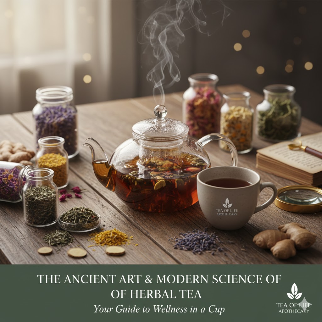 The Ancient Art and Modern Science of Herbal Tea: Your Guide to Wellness in a Cup