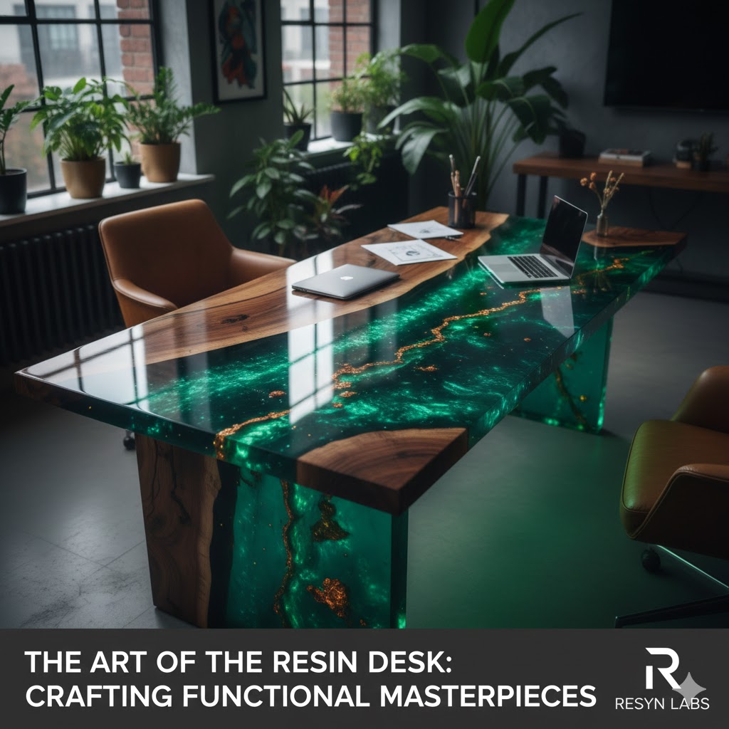 The Art of the Resin Desk: Crafting Functional Masterpieces for Your Space